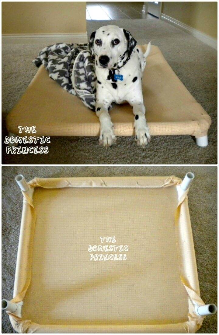 How to Make Your Own Raised Dog Bed Tutorial