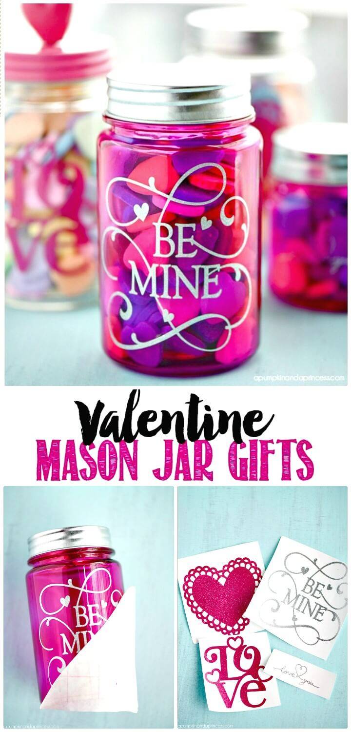 Make Your Own Valentine’s Day Mason Jar Gifts - DIY