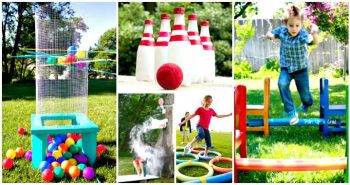 DIY Outdoor Games For Summer & Spring - Outdoor Game Ideas - Outdoor Games and Activities for Kids & Adults - DIY Projects - DIY Ideas