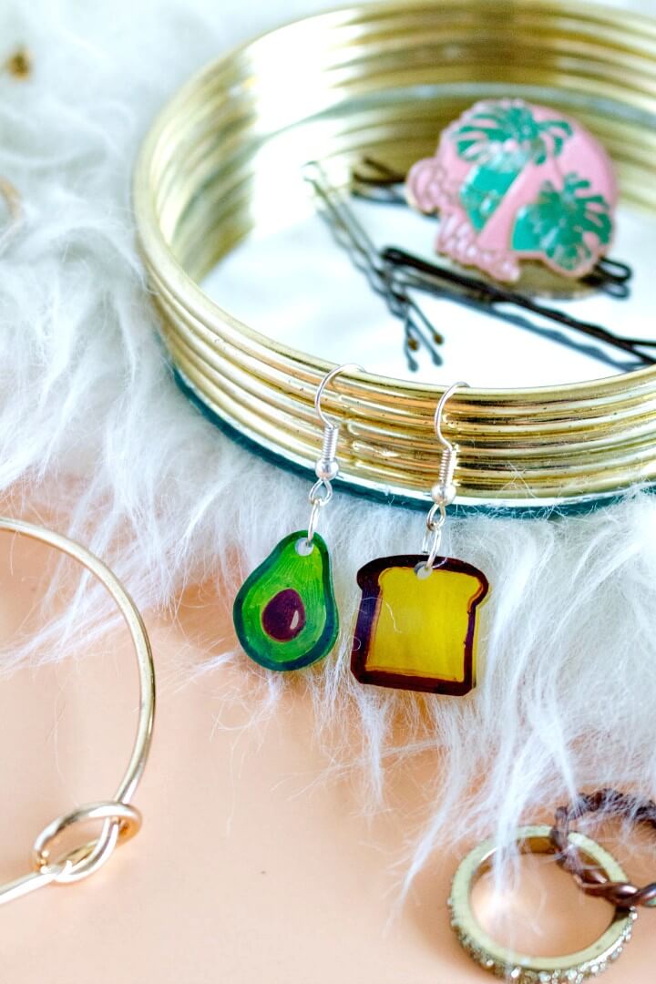 How to Make Avocado Toast Earrings