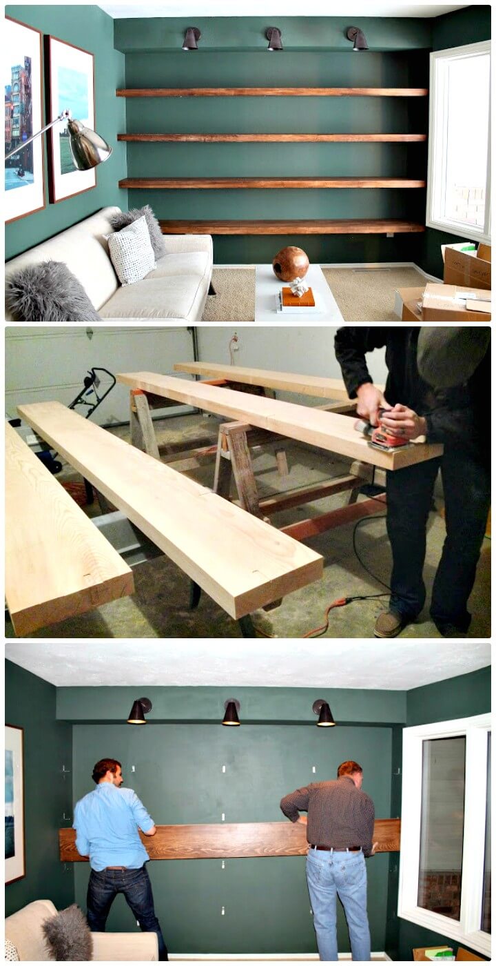 109 Easy Ideas to Build DIY Shelves for Your Home Decor DIY & Crafts