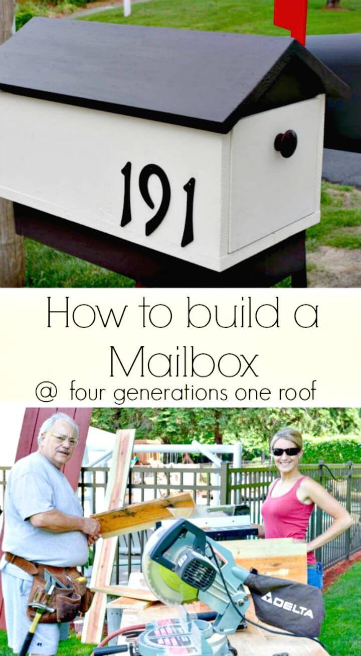 Adorable DIY Wooden Mailbox Tutorial