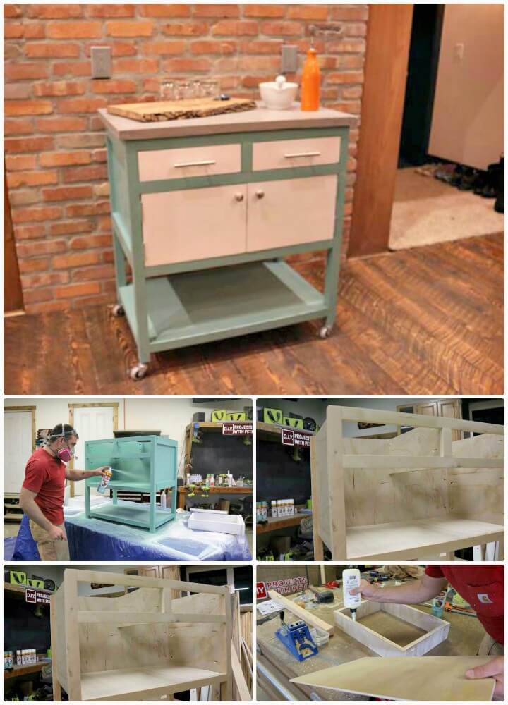 How to Make A Kitchen Island Cart