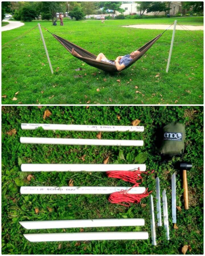 How to Build A Free Standing Portable Hammock Stand