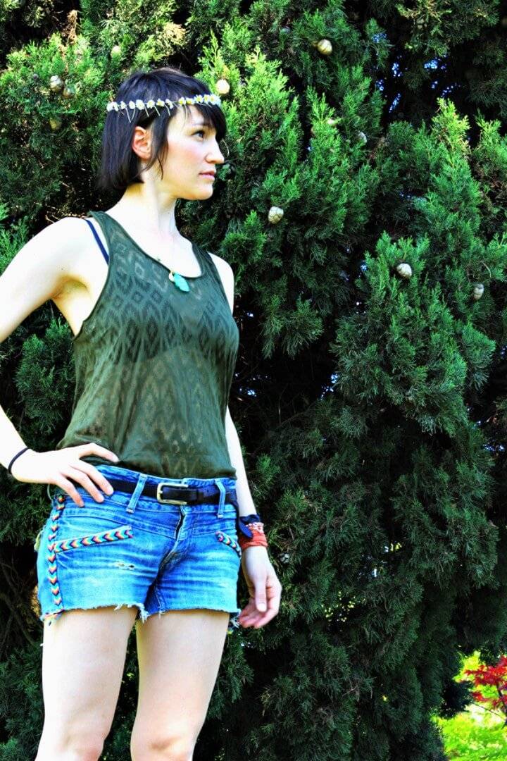 Create Indian Summer Shorts - DIY Outfits for Summer 