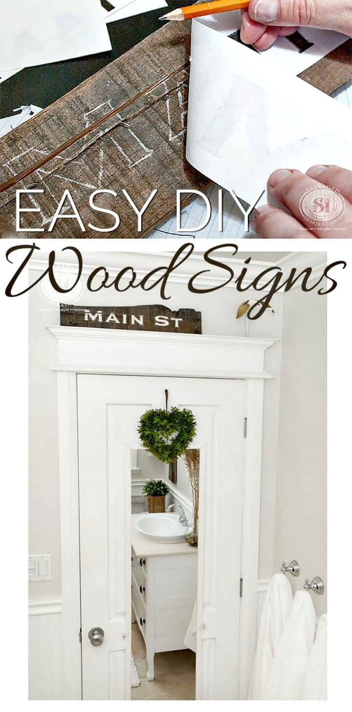 Create Wood Signs & Free Printables - DIY