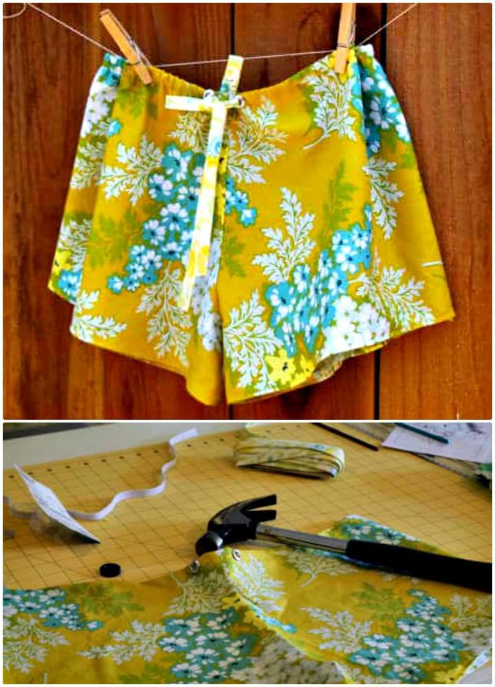 Cute DIY Sleep Shorts