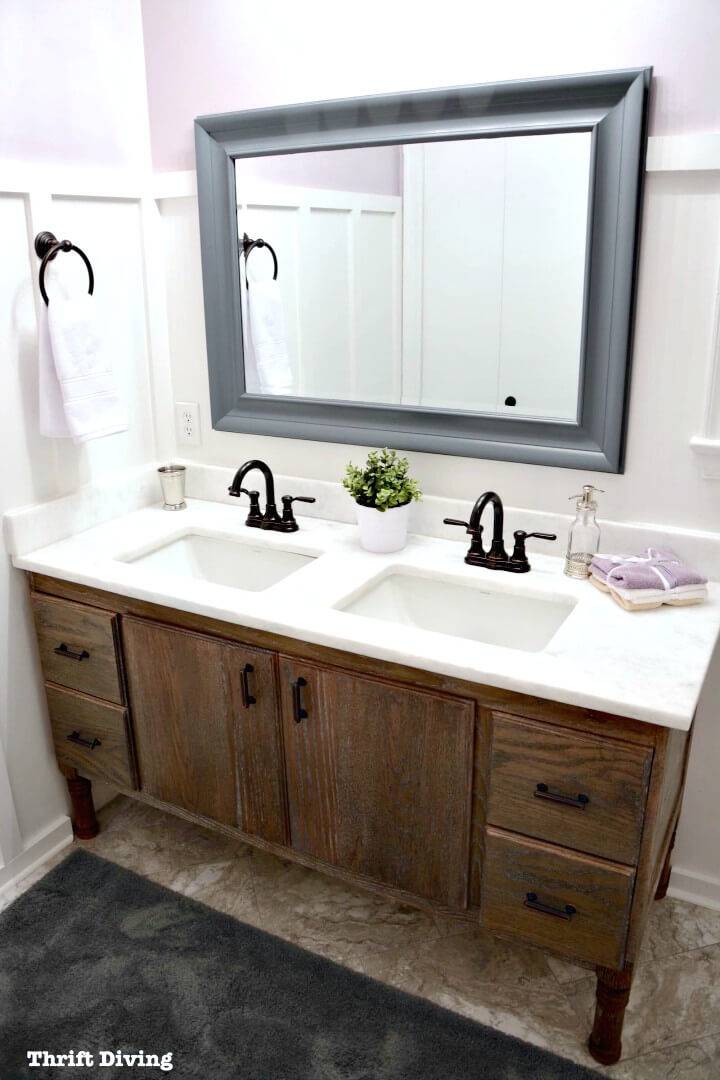 Make a Bathroom Vanity From Scratch