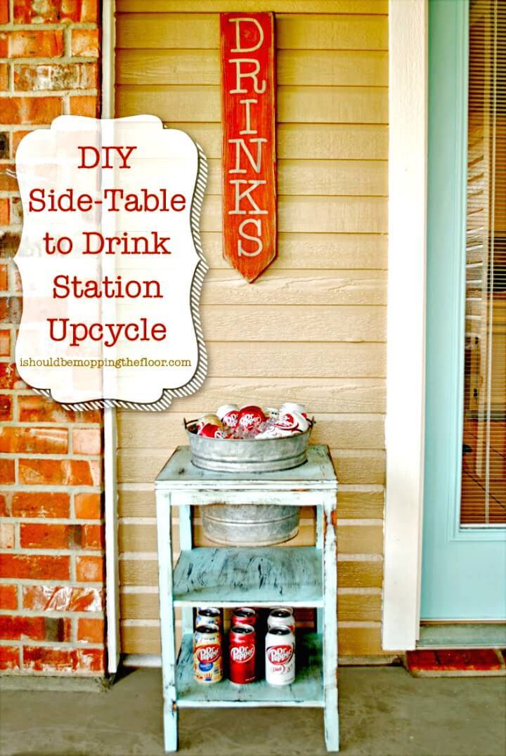 How to Make Drink Station - DIY