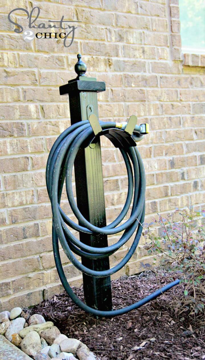 How to DIY Hose Holder for Your Backyard