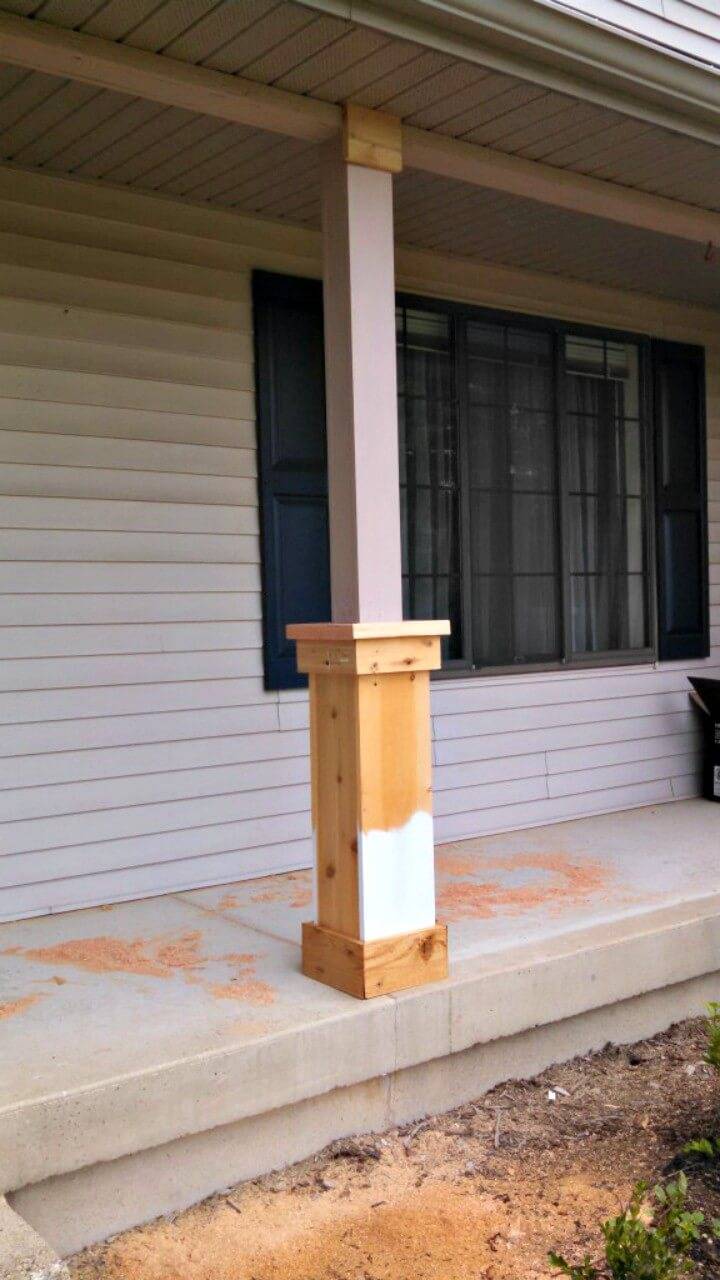 Make Your Own Beef up Front Porch - DIY