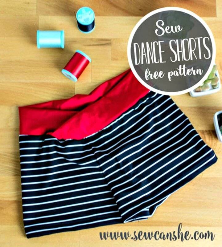 How to Sew Girls Dance Shorts