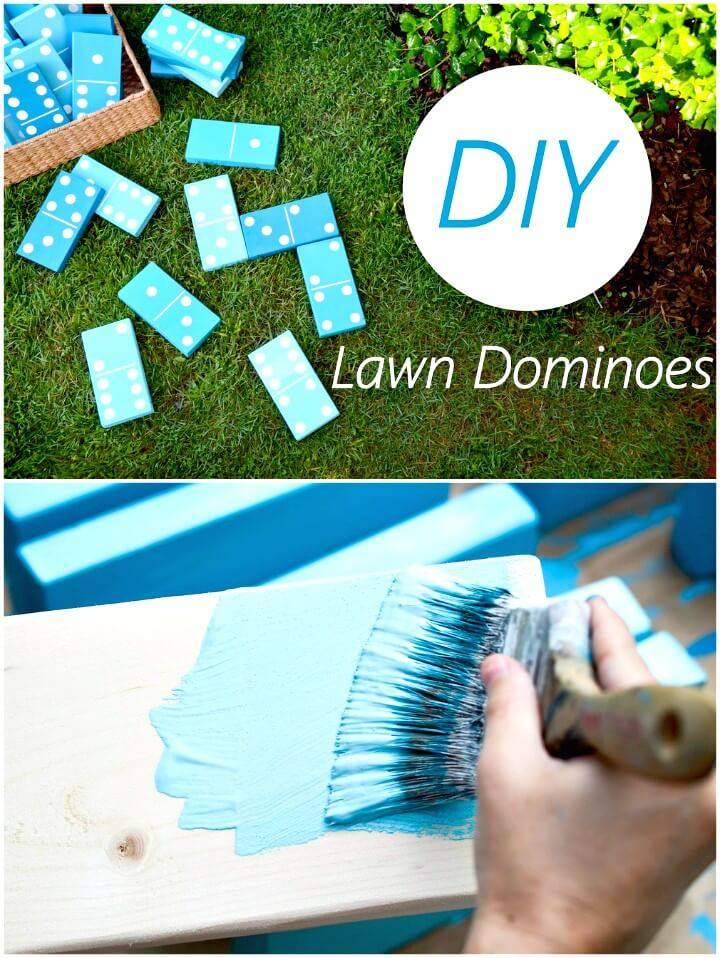 Make Your Own Lawn Dominoes - DIY