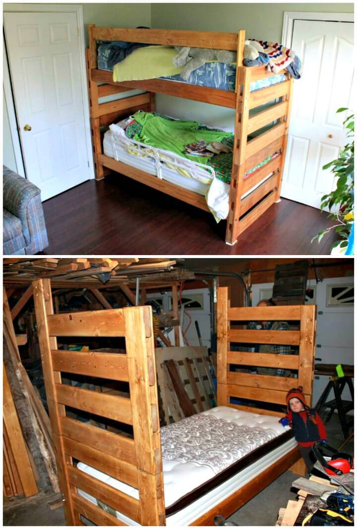How to Build Modular Bunk Bed for Kids Room 