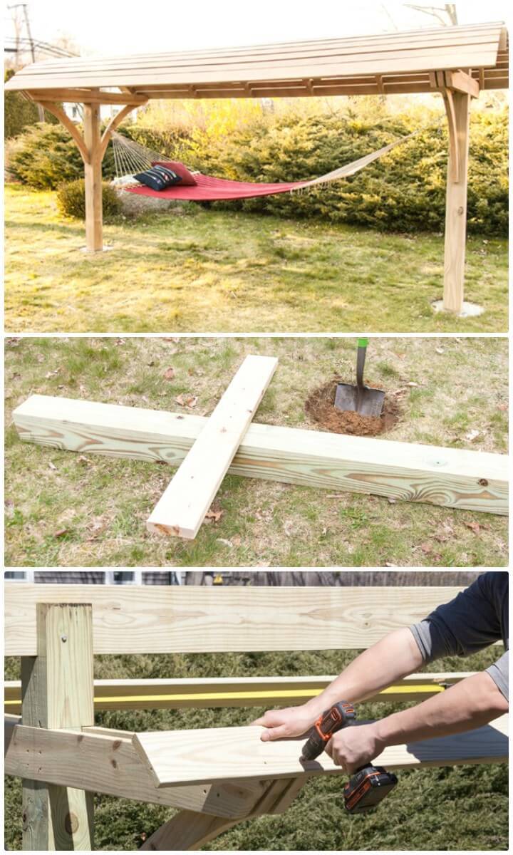 Adorable How to Make a Hammock Stand