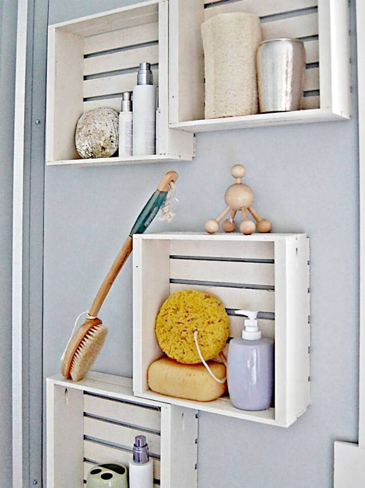 DIY Bathroom Shelf – The House of Wood