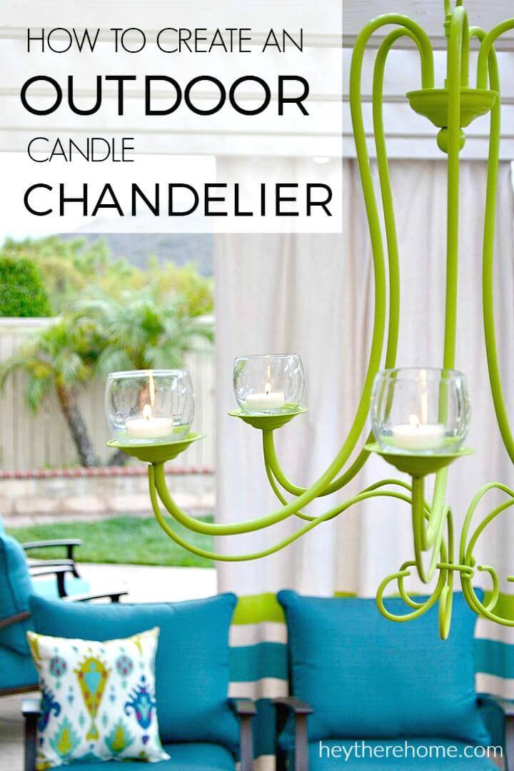 How To Build An Outdoor Chandelier - DIY