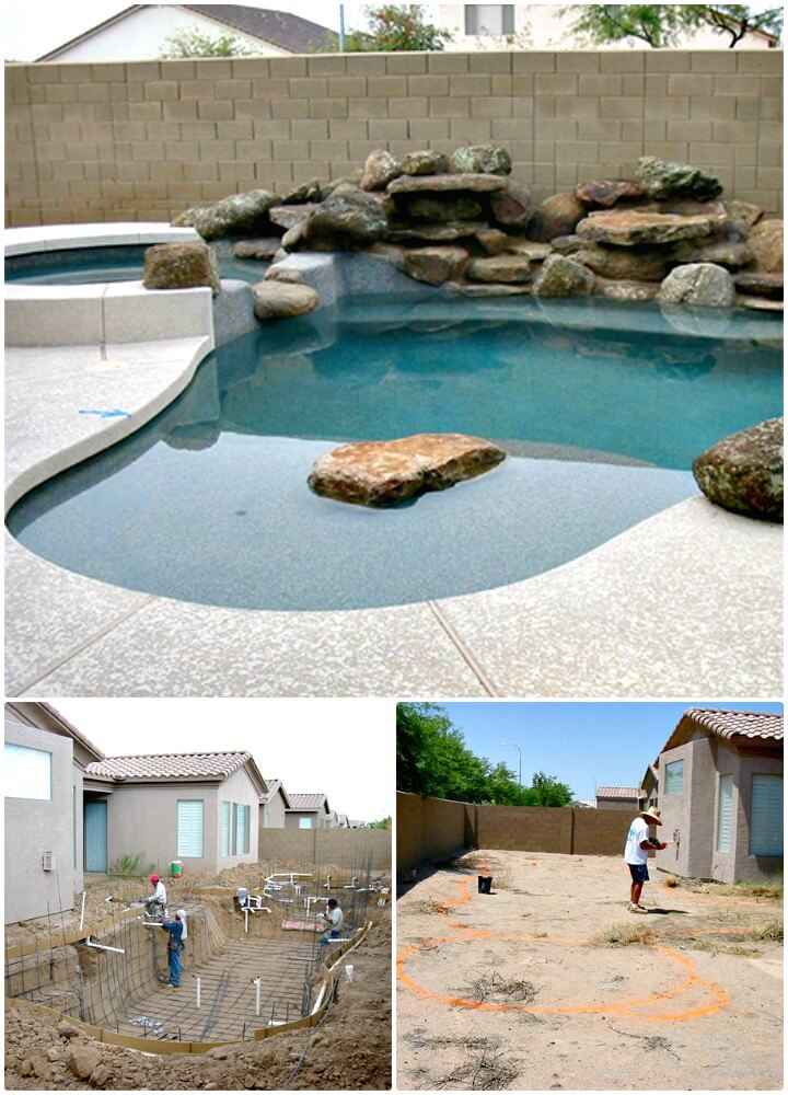 12 Low Budget Diy Swimming Pool Tutorials Diy Crafts