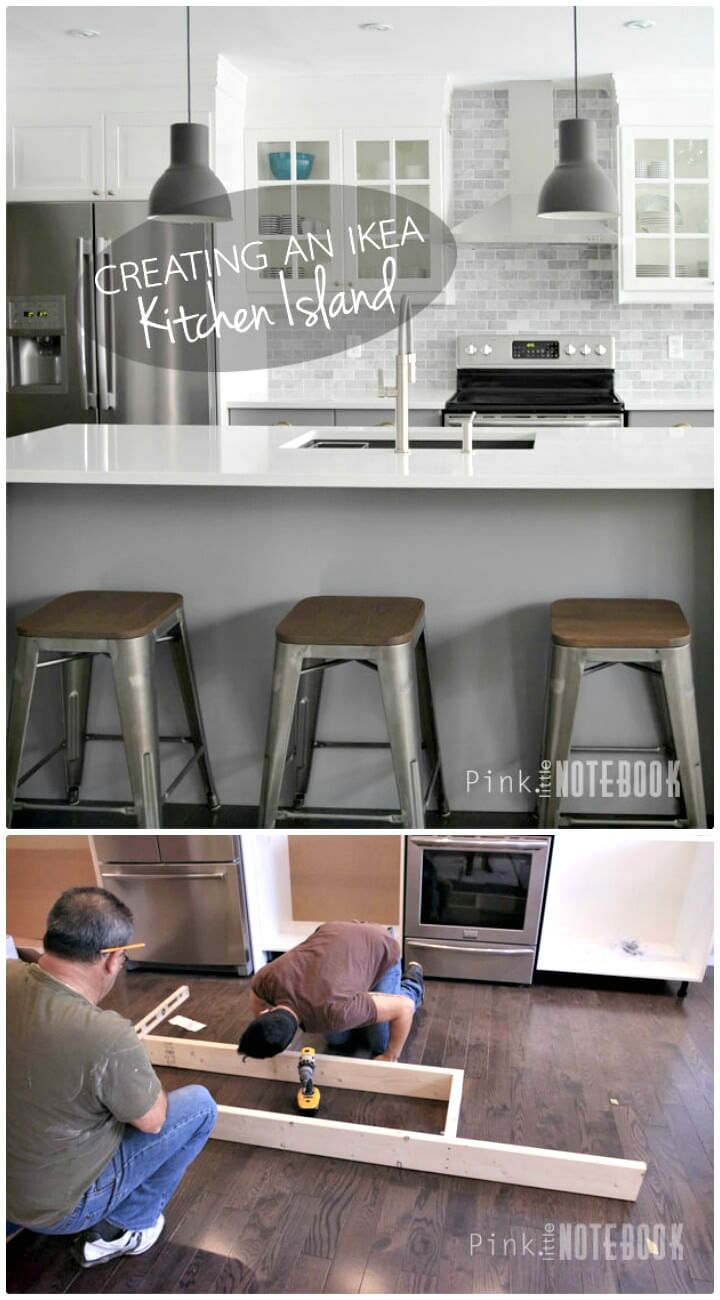 Easy How To Creating an IKEA Kitchen Island