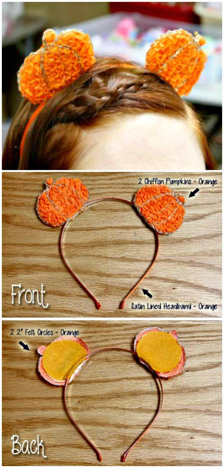 How To DIY Halloween Headband 