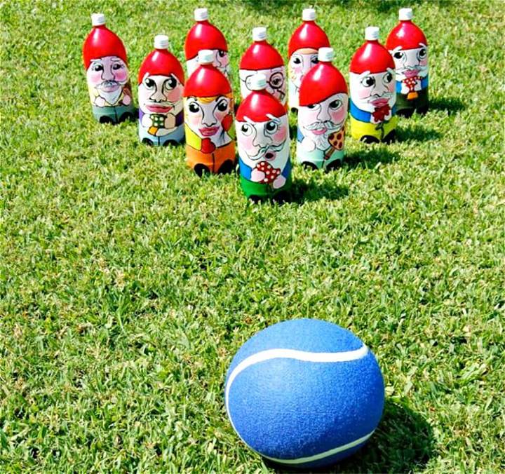 How To Make Gnome Lawn Bowling Game - DIY