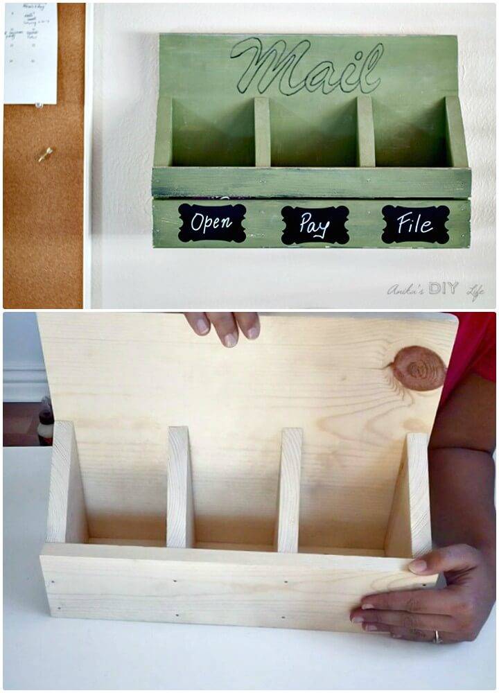 How To Make Wall Mail Organizer