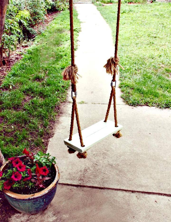 How To Make Your Own Tree Swing - DIY