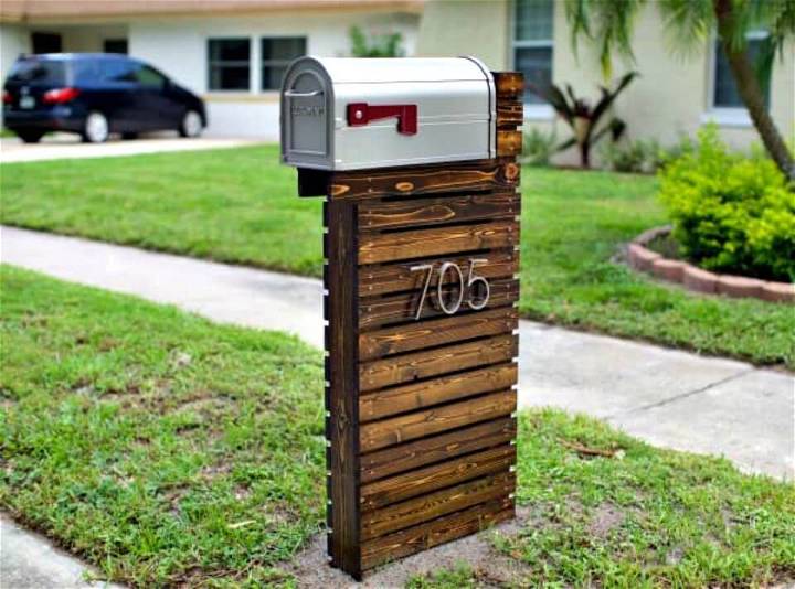 How To Turn Boring Mailbox Into A Traffic-stopping Piece Of Art