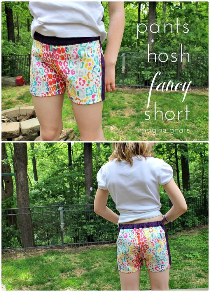 How to Make Pant Hosh Fancy Shorts - DIY Outfits for Summer 