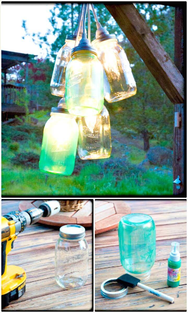 How to Light up Your Backyard with Canning Jar Lights - DIY