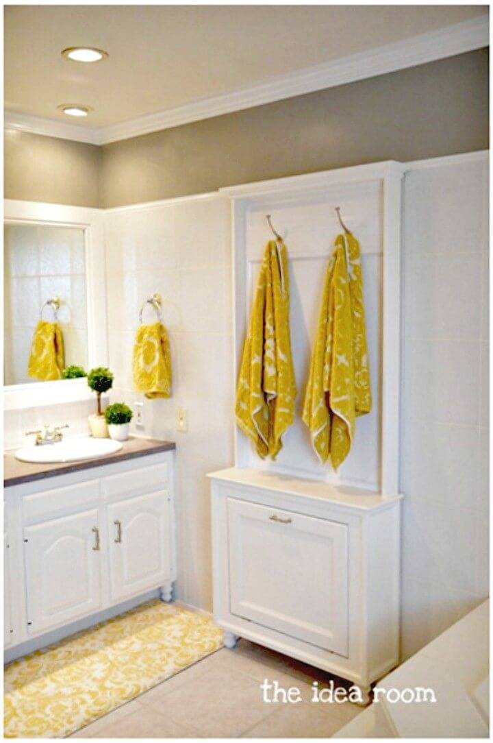 Small bathroom ideas: build you own simple DIY over the toilet storage  cabinet that you can cust…