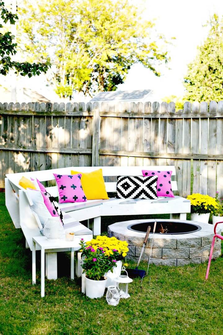 Diy garden seating sale