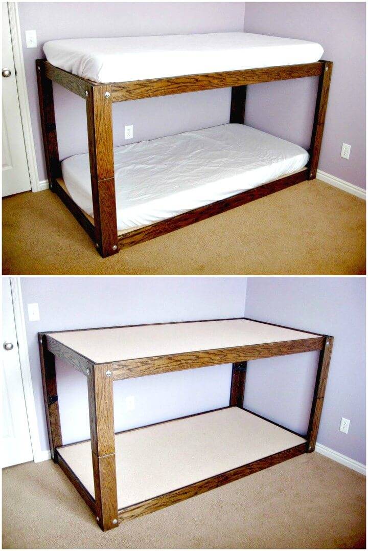 Make Your Own Minimalist Bunk Bed - DIY 