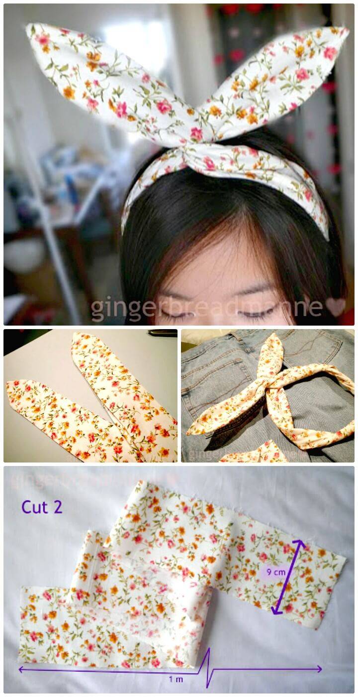 DIY Usamimi Headband Tutorial