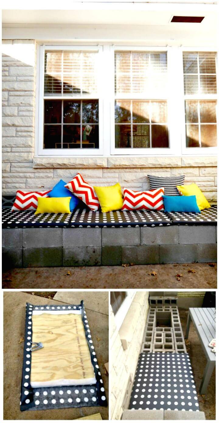 Make Your Own Outdoor Bench - DIY
