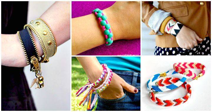 5 DIY Bracelets EASY DIY Bracelet tutorial  Handmade Bracelets  YouTube