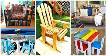17 Pallet Chair Plans to DIY for Your Home - Pallet Ideas - Pallet Furniture Ideas - Pallet Projects - DIY Projects - DIY Crafts - DIY Ideas