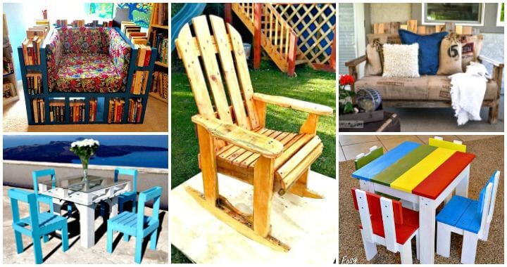 17 Pallet Chair Plans to DIY for Your Home at No-Cost 