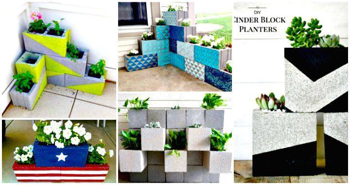 22 Diy Cinder Block Planter Ideas To Update Your Garden Diy Crafts