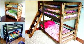 22 Low Budget DIY Bunk Bed Plans to Upgrade Your Kids Room - Easy DIY Bed Ideas - DIY Crafts - DIY Projects