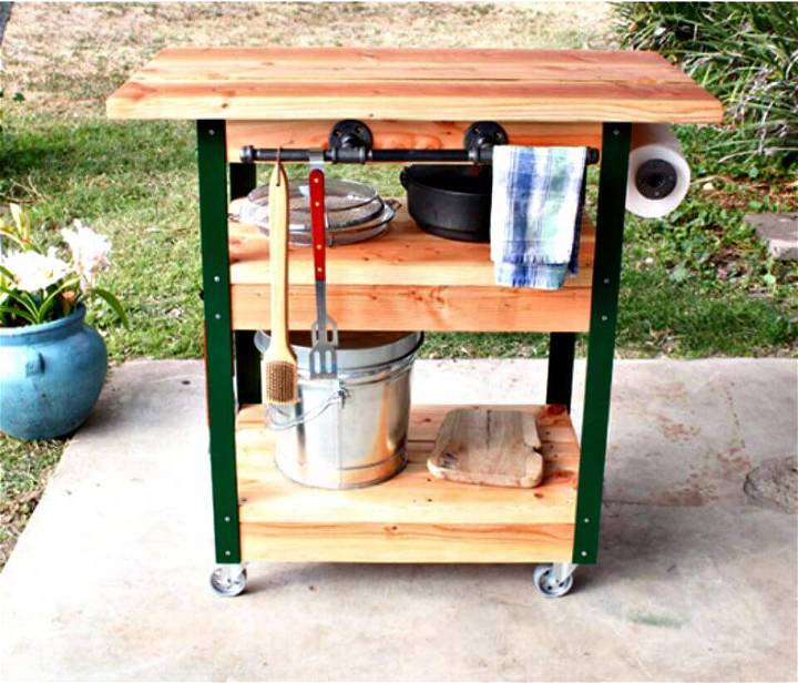 How to Build Grilling Cart