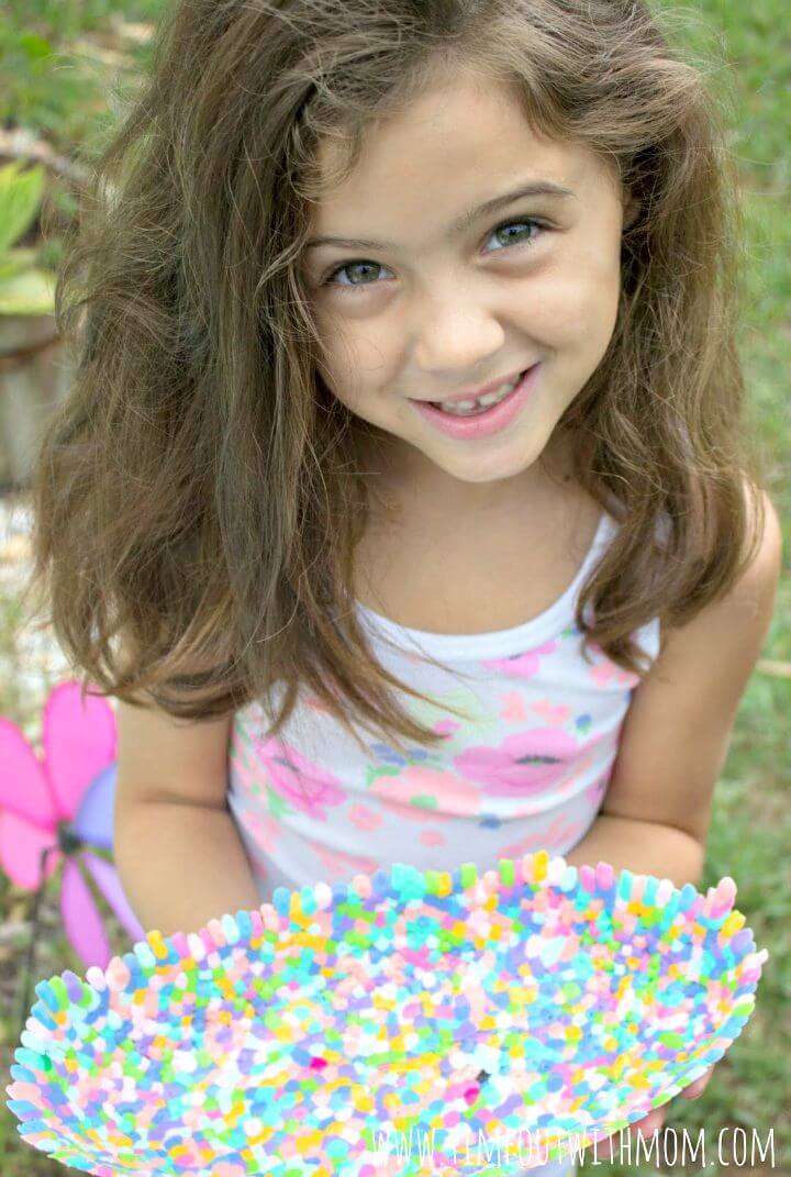 Adorable DIY Perler Bead Bowl Craft