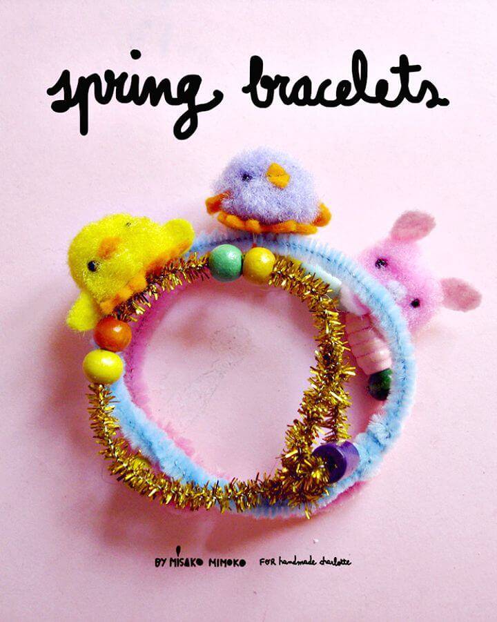 Adorable DIY Spring Bracelets