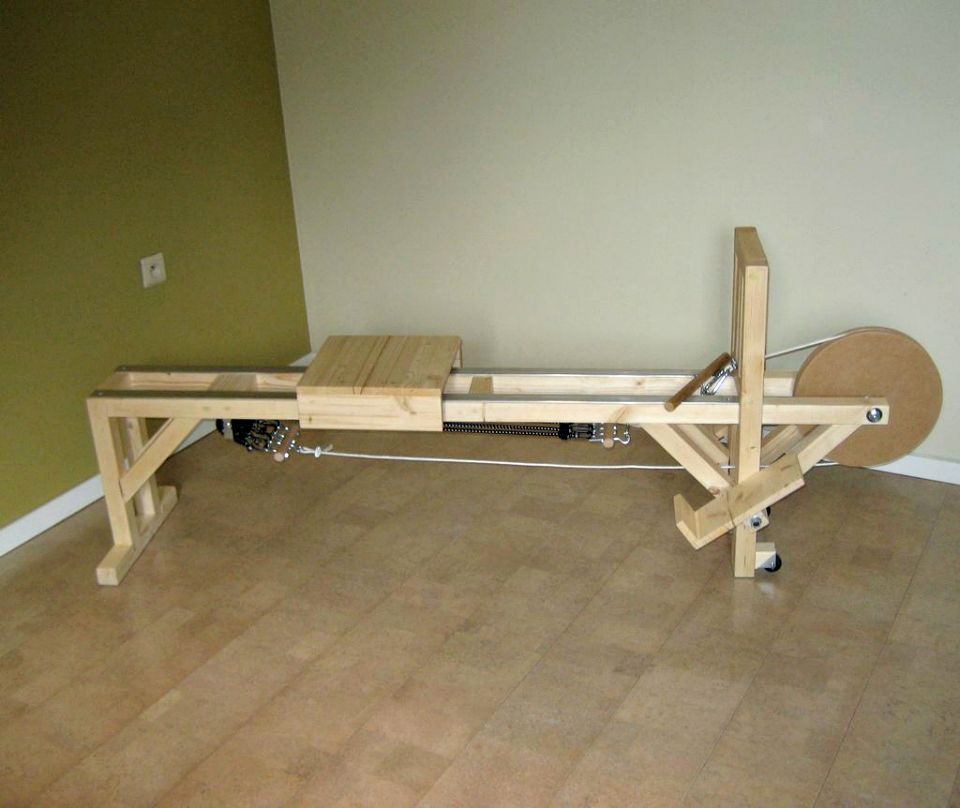 Make a Rowing Machine - DIY Gym Equipment Projects 