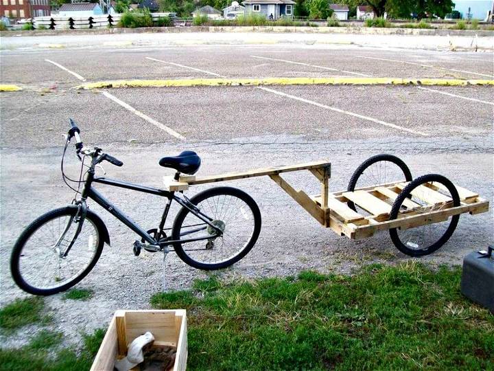 Cheap DIY Bike Trailer for Under $10