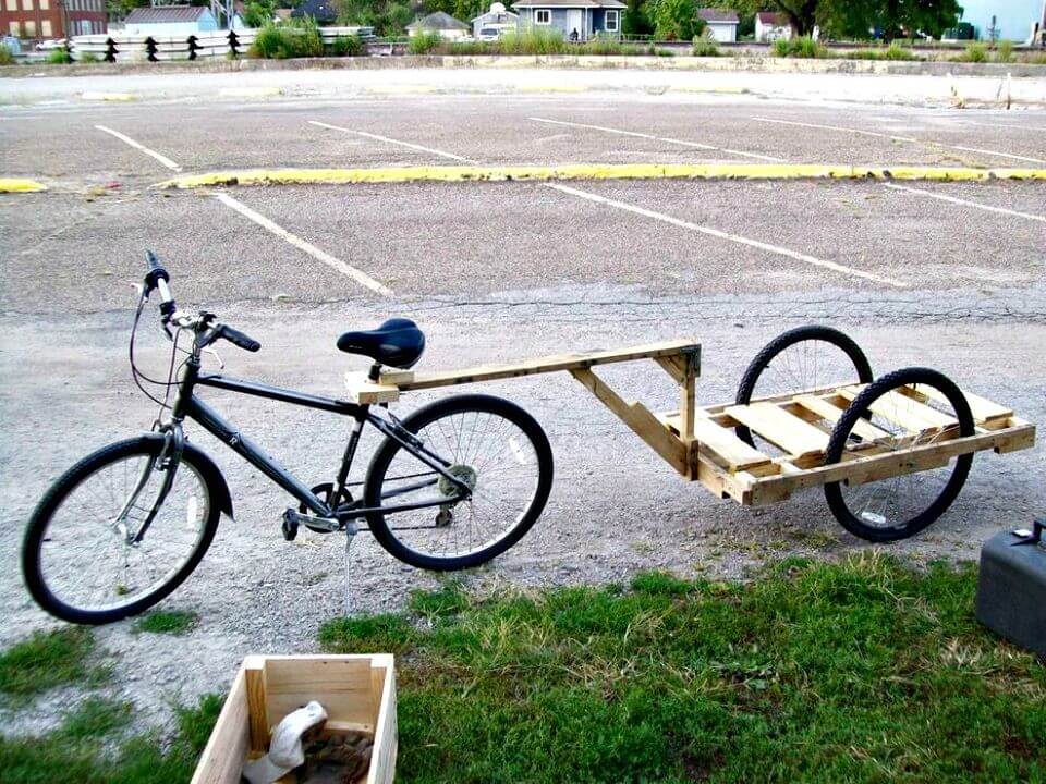 Build Your Own Bike Trailer For Less Than $10 to Sell 