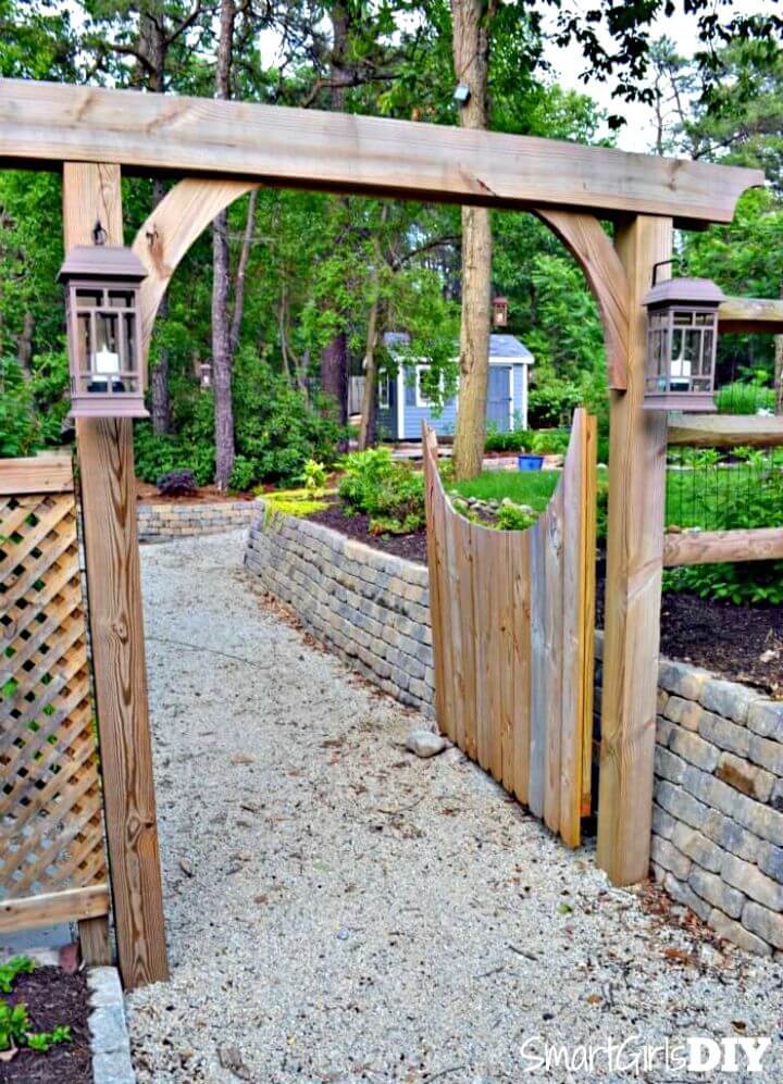 20 Chic and Easy DIY Arbor Plans | DIY Arbor for Wedding ⋆ DIY Crafts