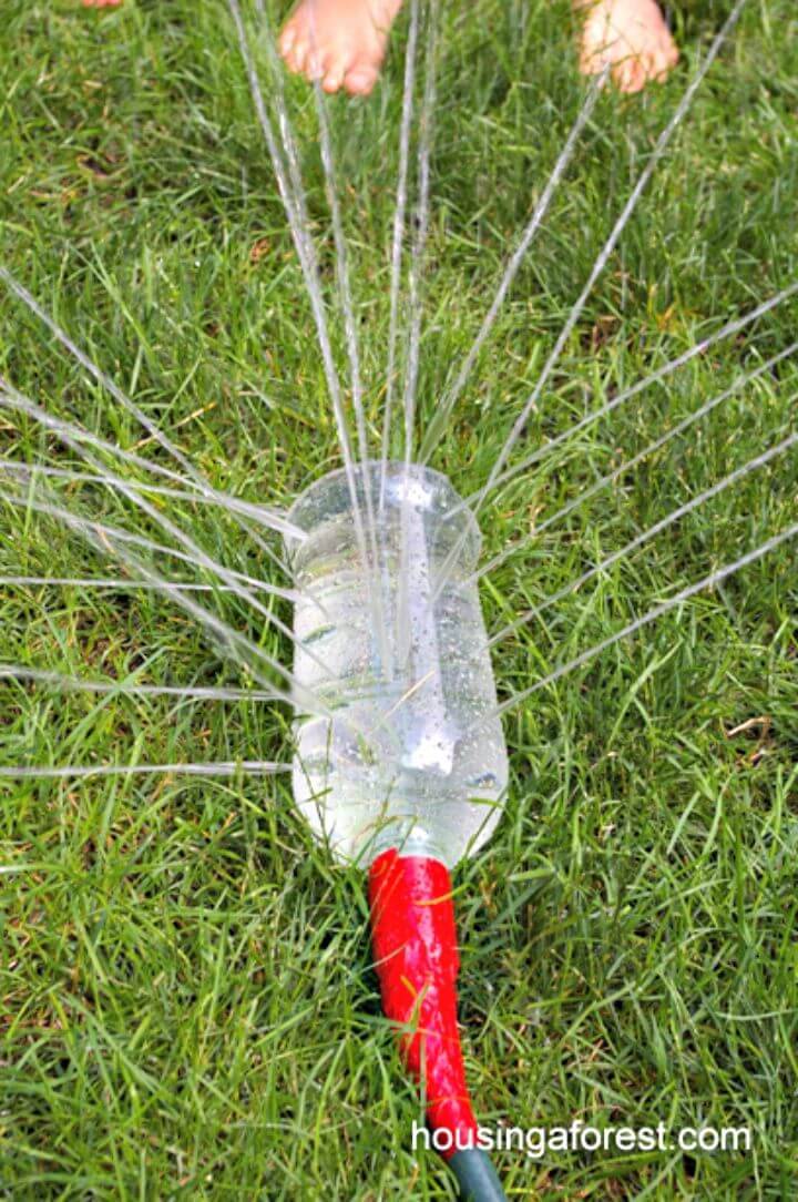 Inexpensive DIY Sprinkler - Summer Craft