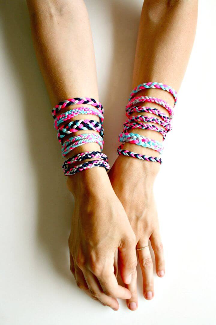 Cloth hot sale bracelets diy