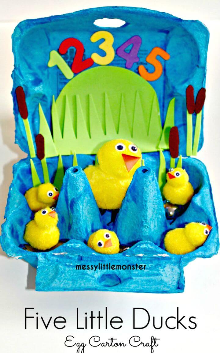 Cutest DIY Five Little Ducks Craft